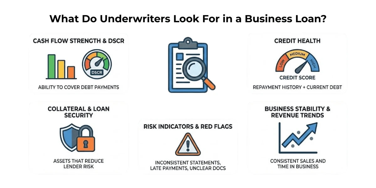 small business loan underwriters prep checklist with six steps for underwriting