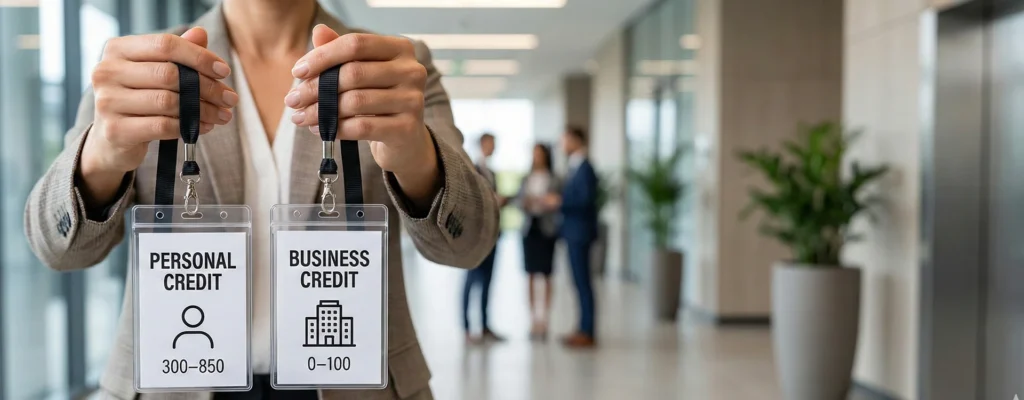 business credit vs personal credit