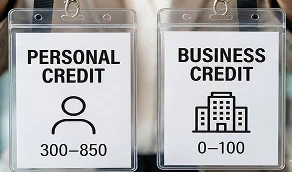business credit vs personal credit