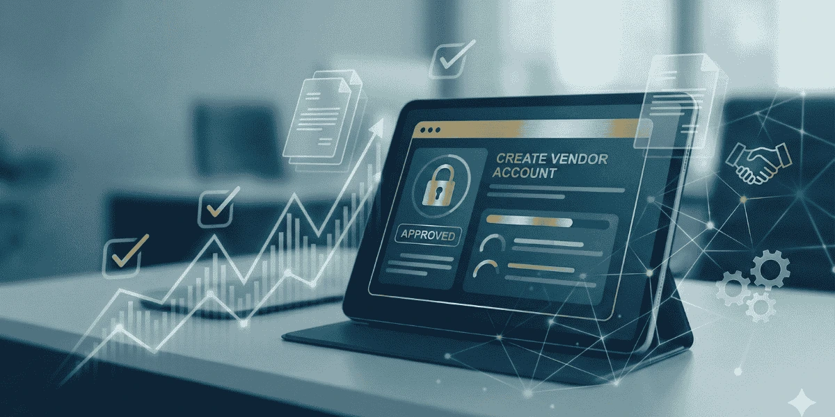 create vendor accounts