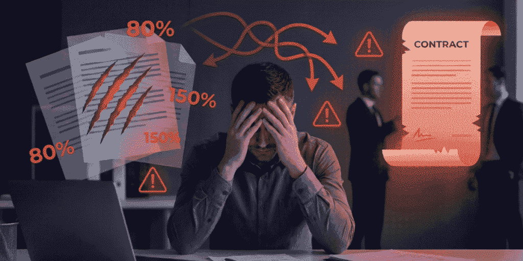 Business owner overwhelmed by dangerous contracts and high rates from predatory lenders